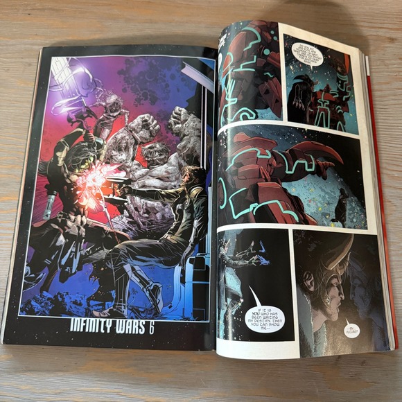 Infinity Wars Marvel Graphic Novel Hardcover Gerry Duggan Mike Deodato Jr 2019 - Picture 5 of 6